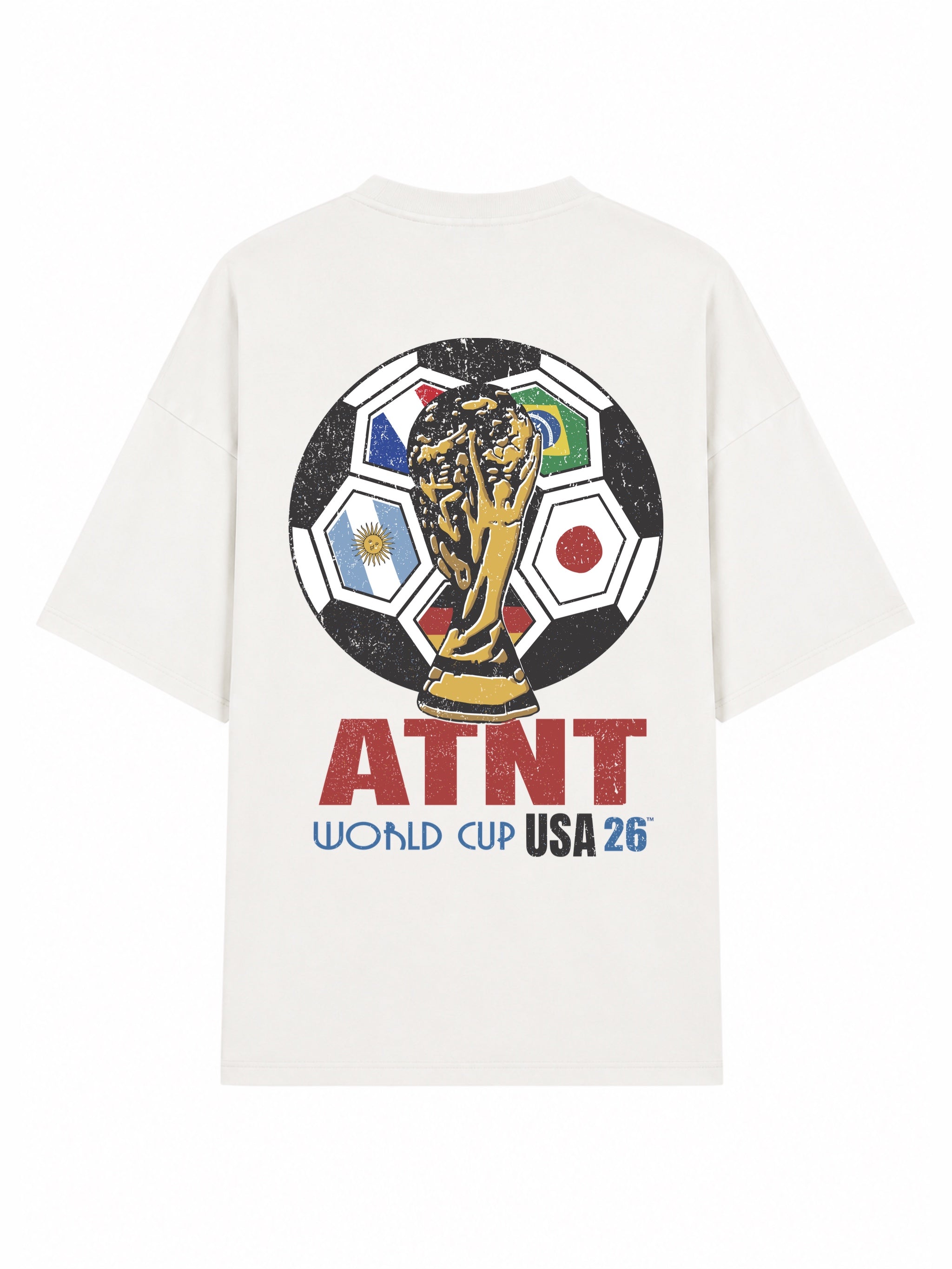 Tee shirt oversize ample world cup usa