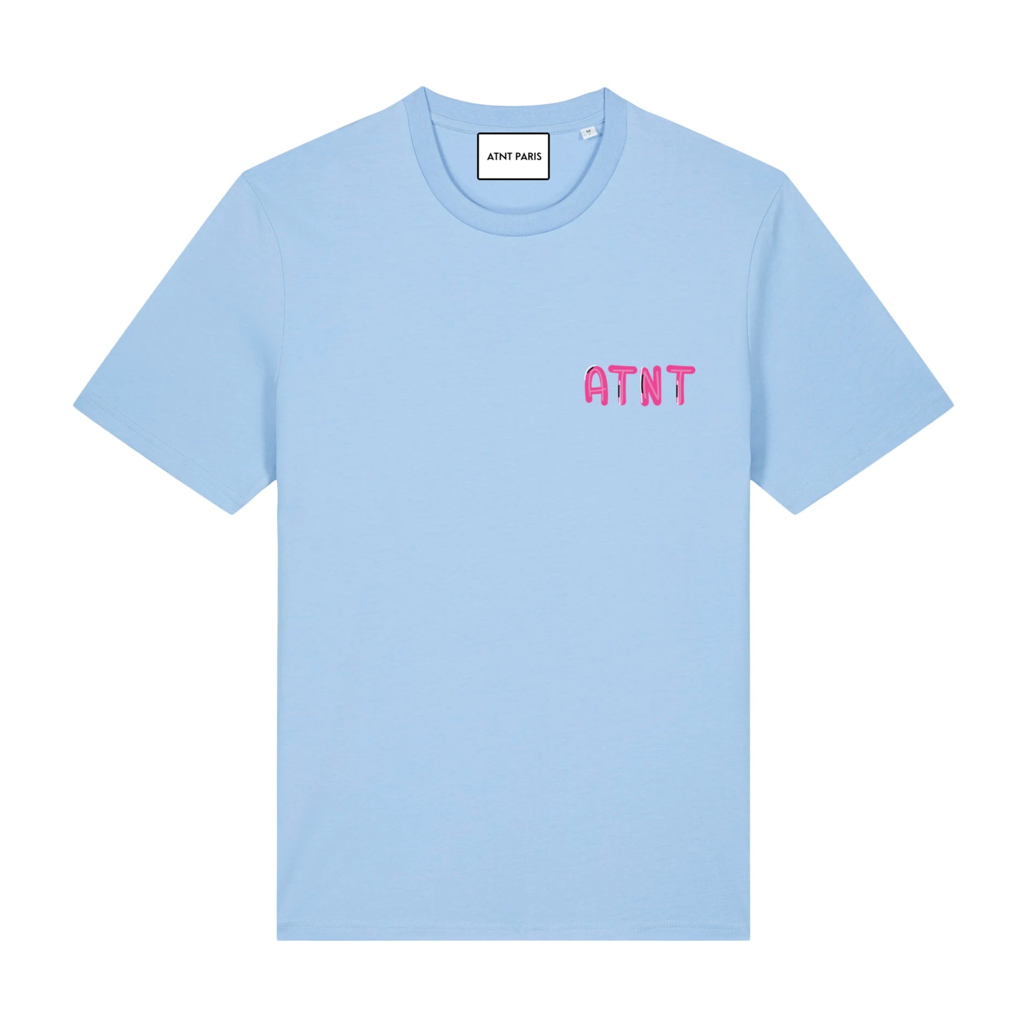 T-shirt Bleu Ciel Not Antisocial