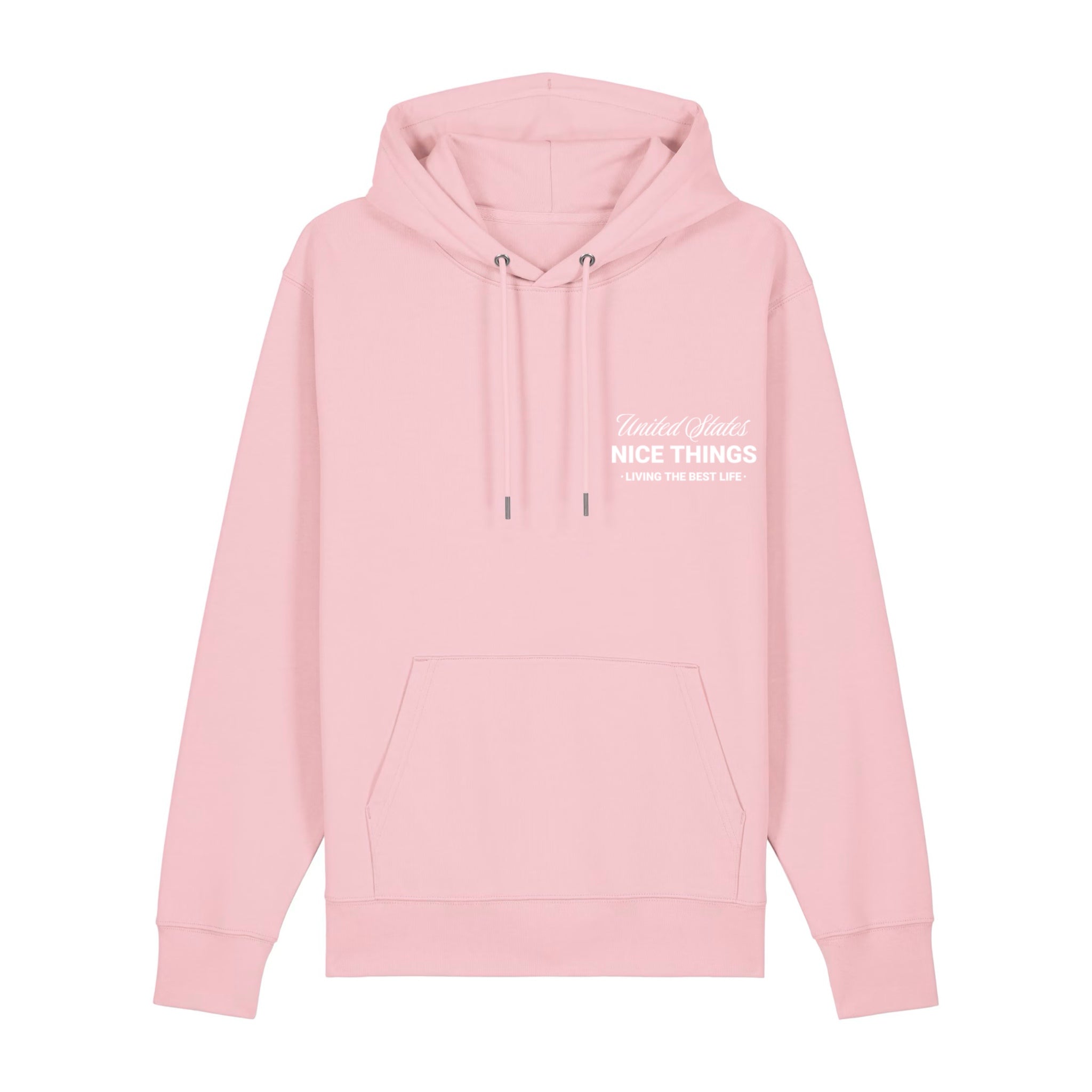 Sweat Capuche Light Pink – NYC Héritage