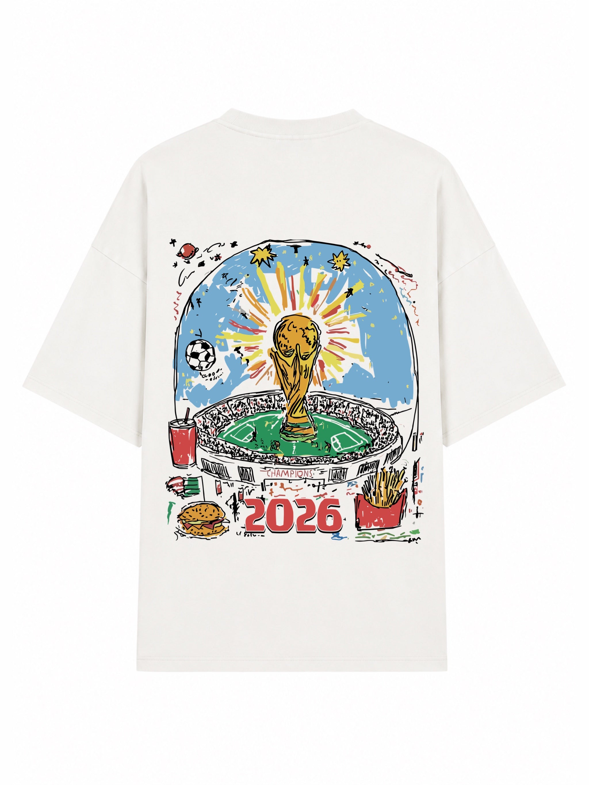 Tee shirt oversize ample 2026 World Cup