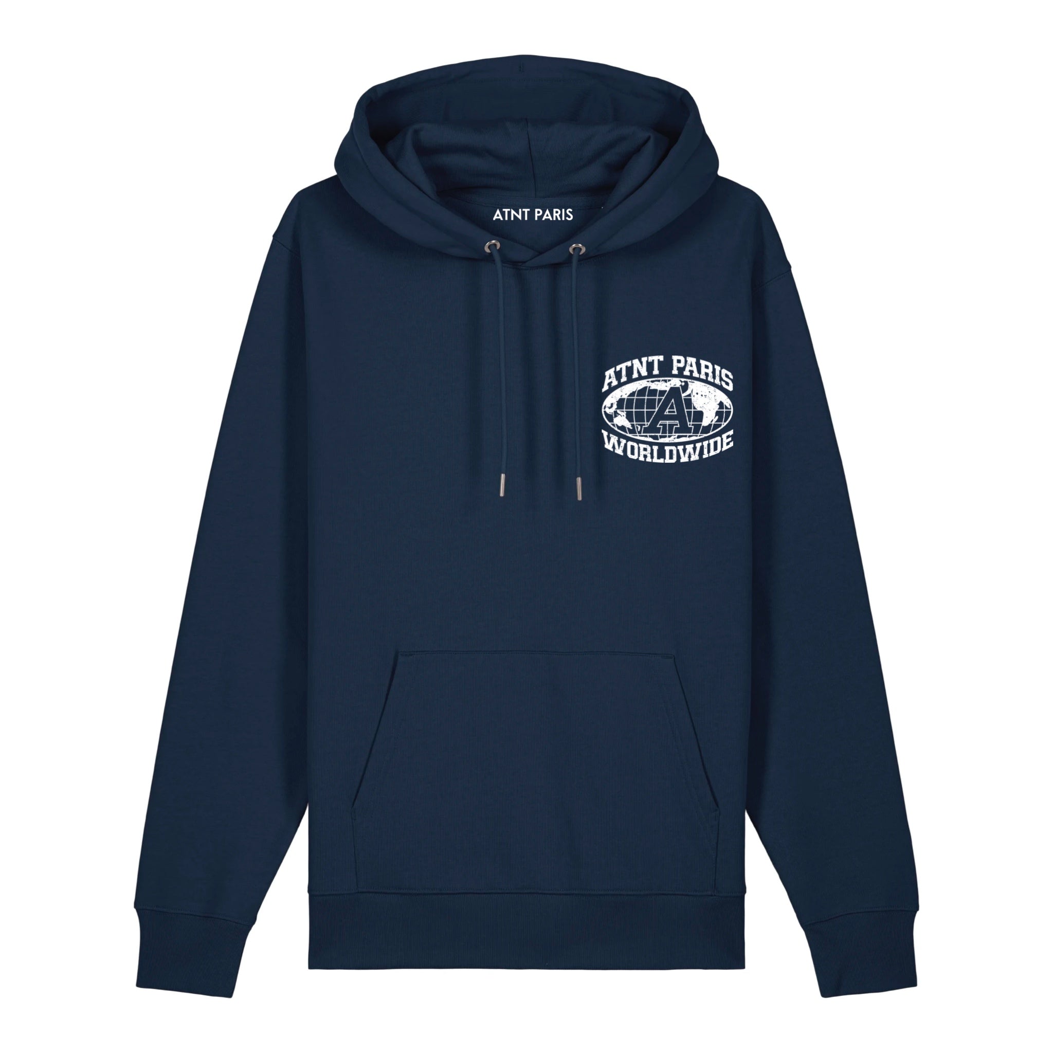 Sweat Capuche Unisexe Navy Worldwide
