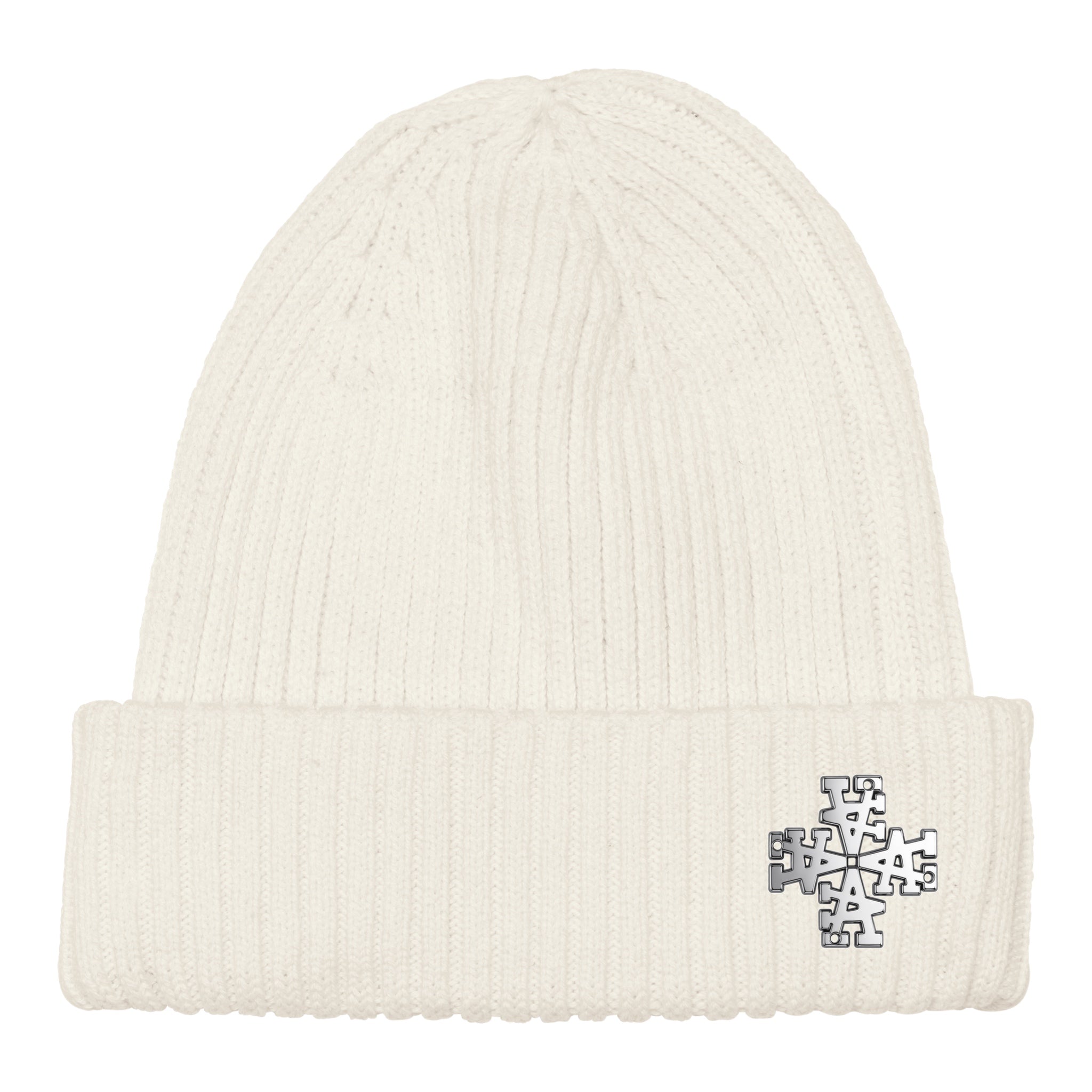 Bonnet Signature Blanc Unisexe Écoresponsable