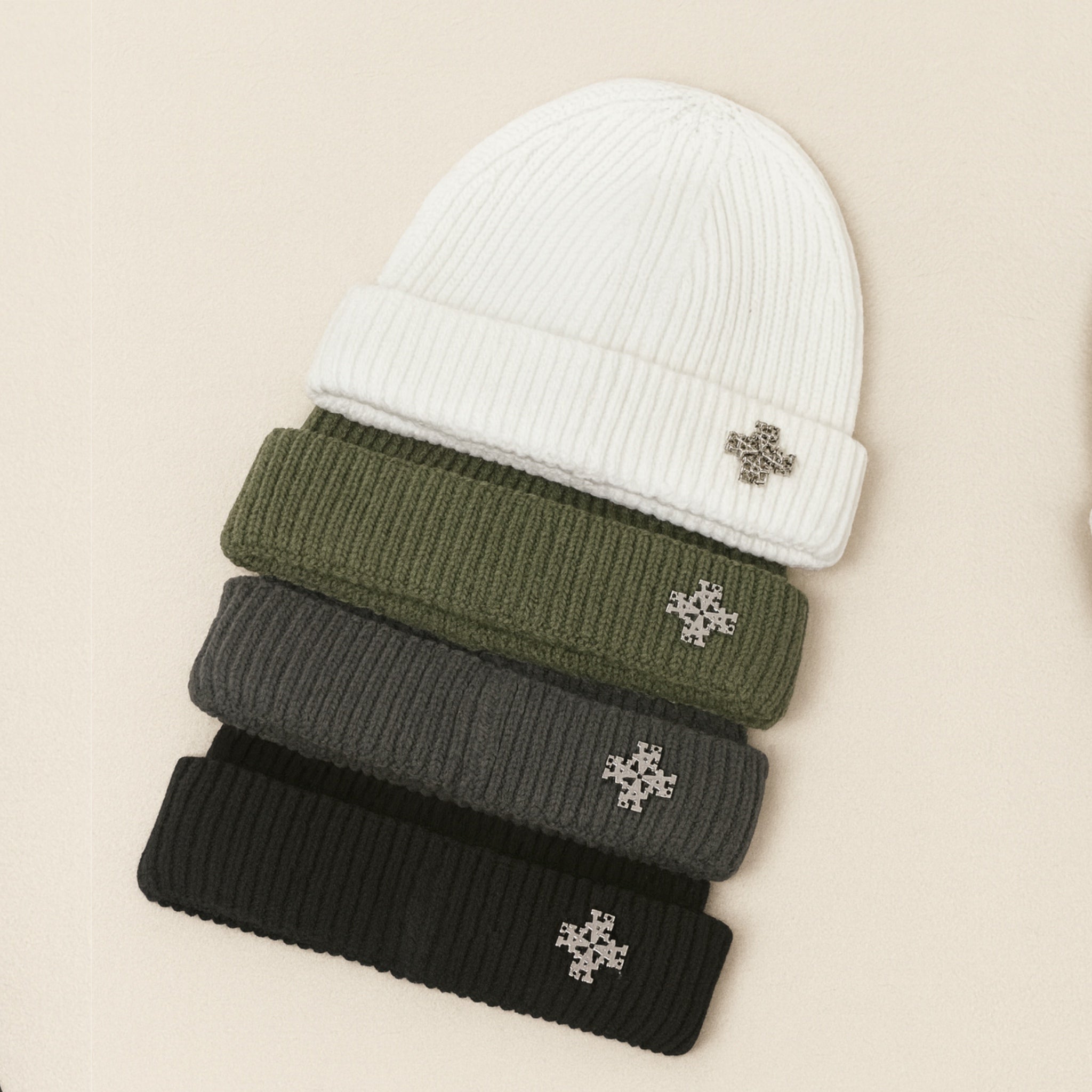 Bonnet Signature Noir Unisexe Écoresponsable