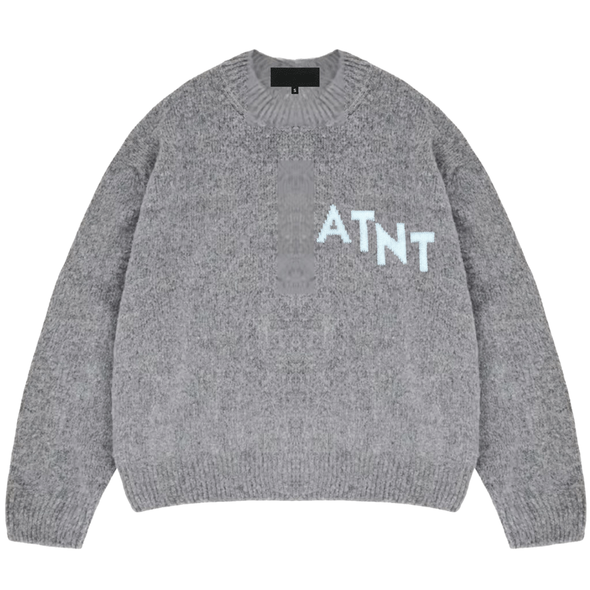 Pull Cachemire Oversize gris Atnt Paris Collection 2025