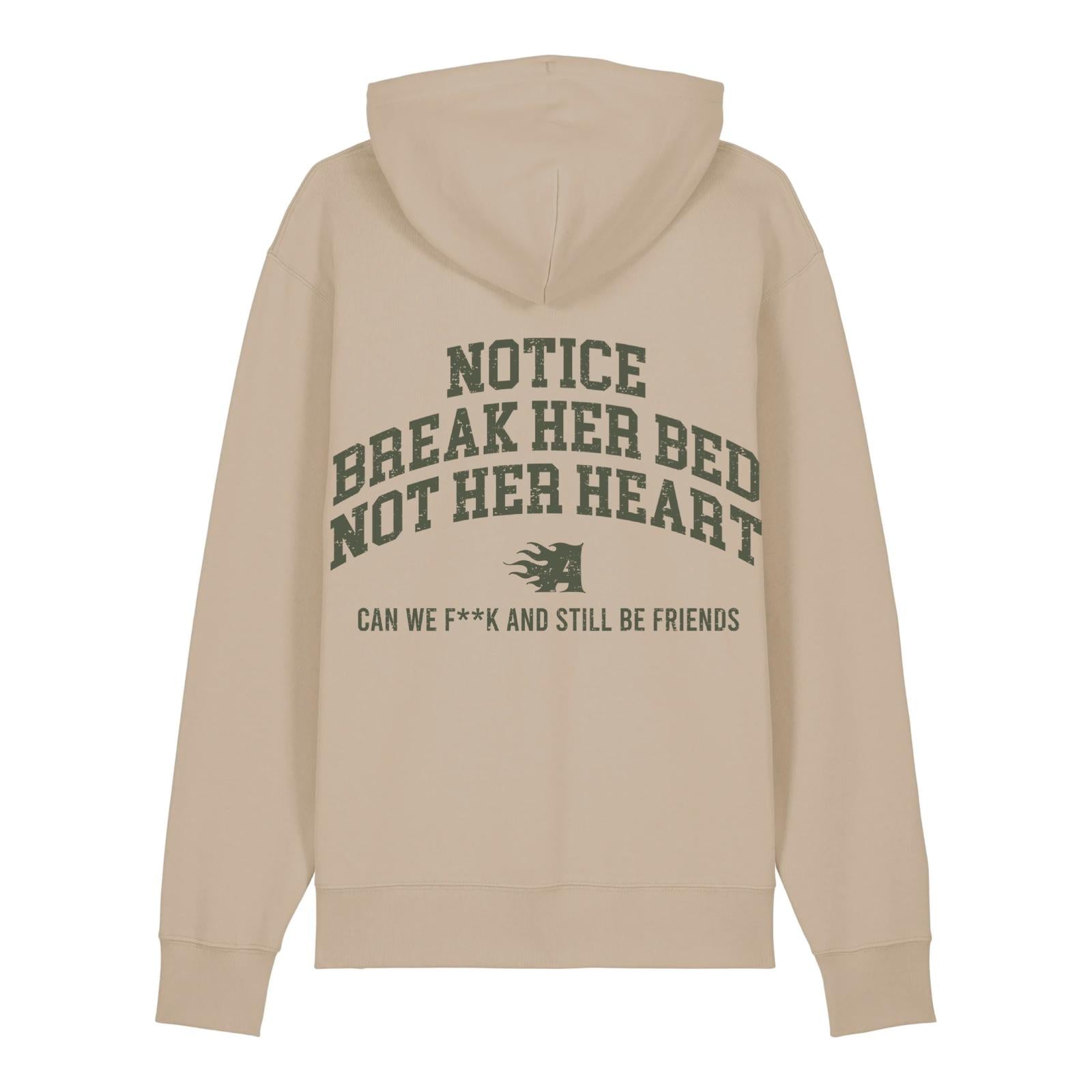 Sweat Capuche Beige Break