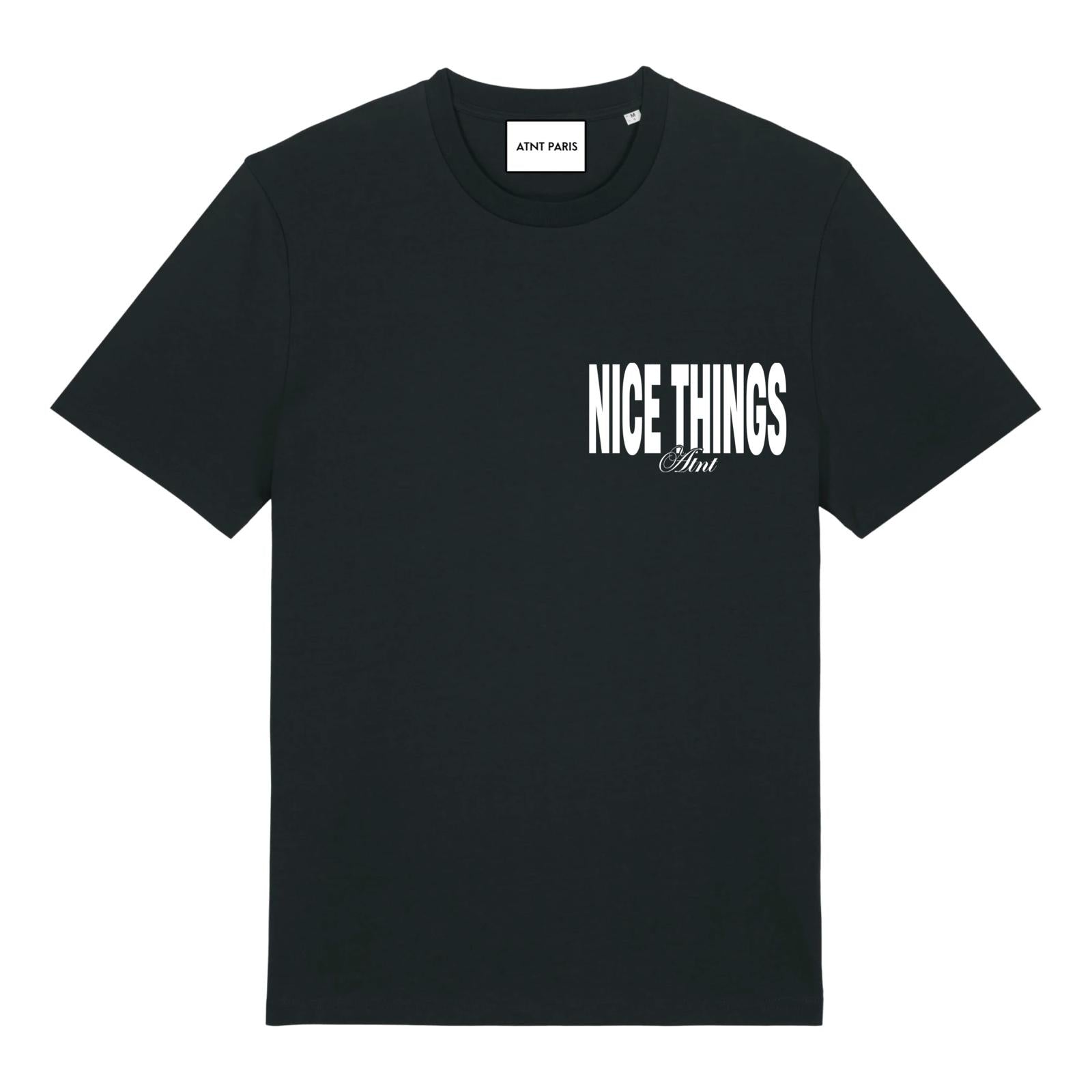 Tee shirt Noir "Nice Things"