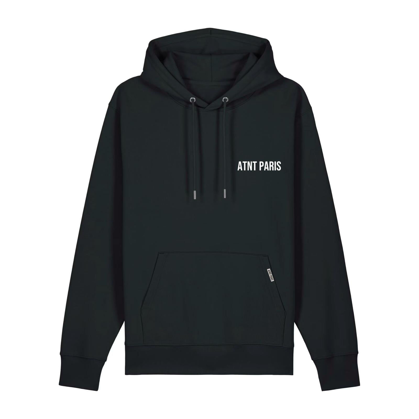 Sweat Capuche oversize Noir – Essentials