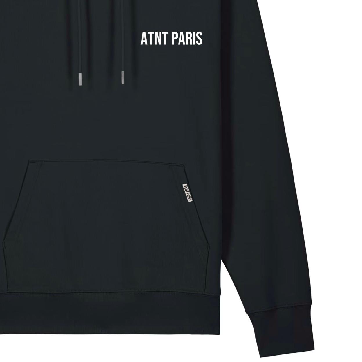 Sweat Capuche oversize Noir – Essentials