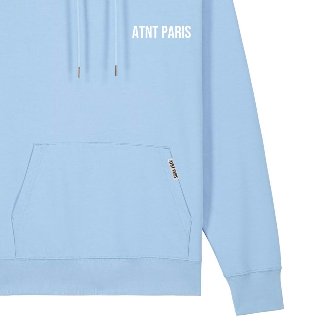Sweat Capuche Light Blue – Essentials