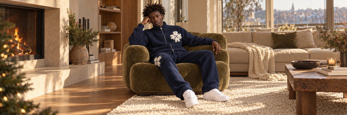 Ensemble Fluffy navy ATNT PARIS, lifestyle vacances