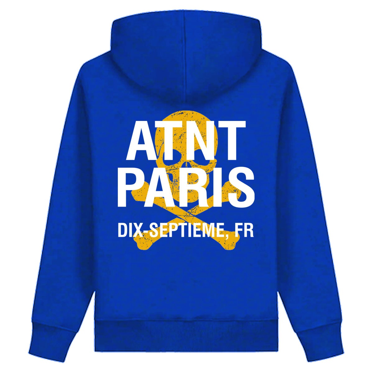 Sweat Capuche Bleu Dix septieme