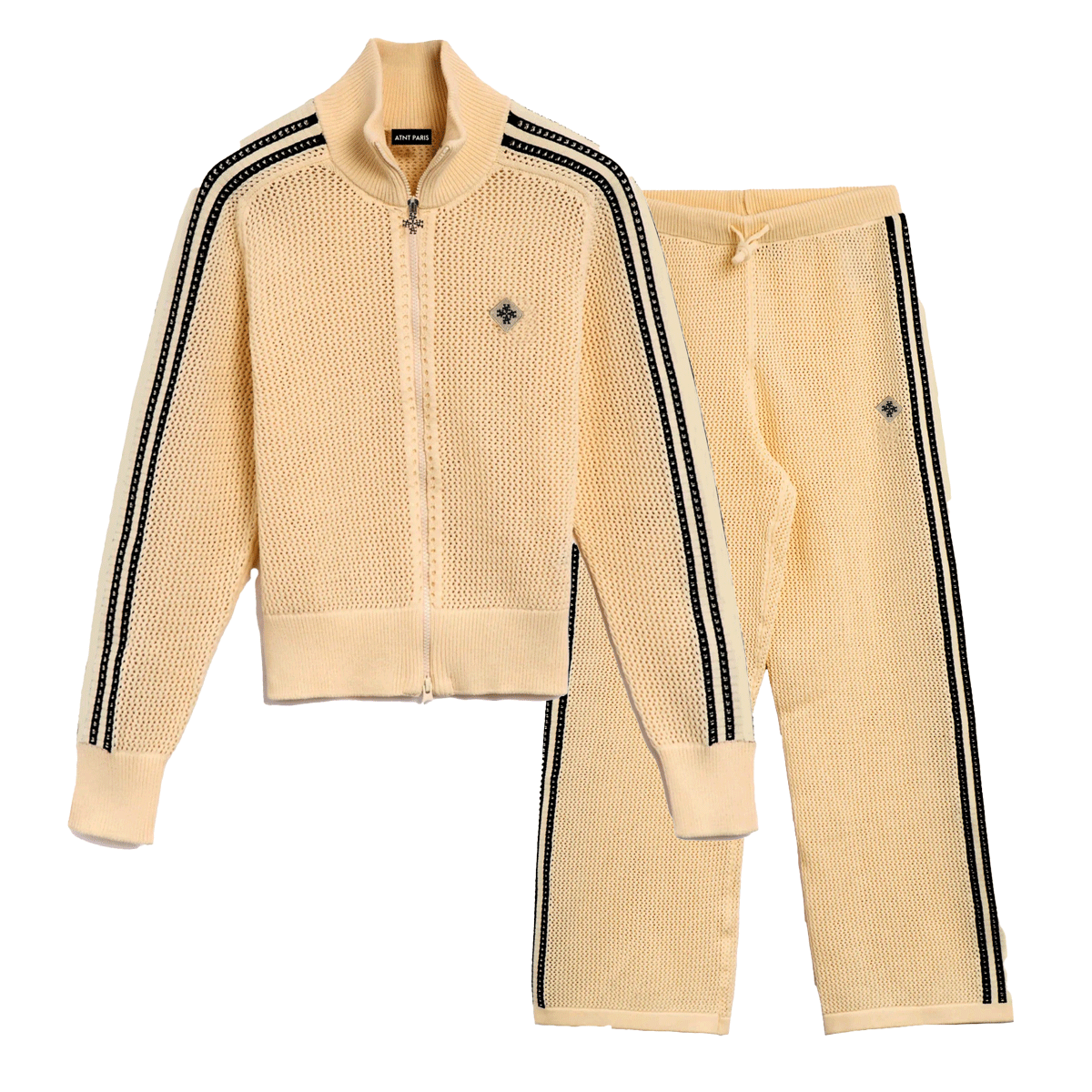Ensemble de Survêtement Signature Beige - Crochet