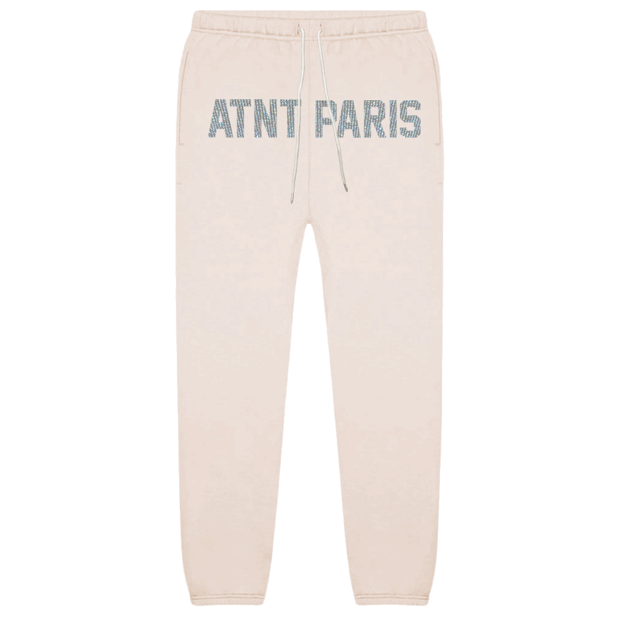 Rhinestone - Bas Jogging Coton Blanc