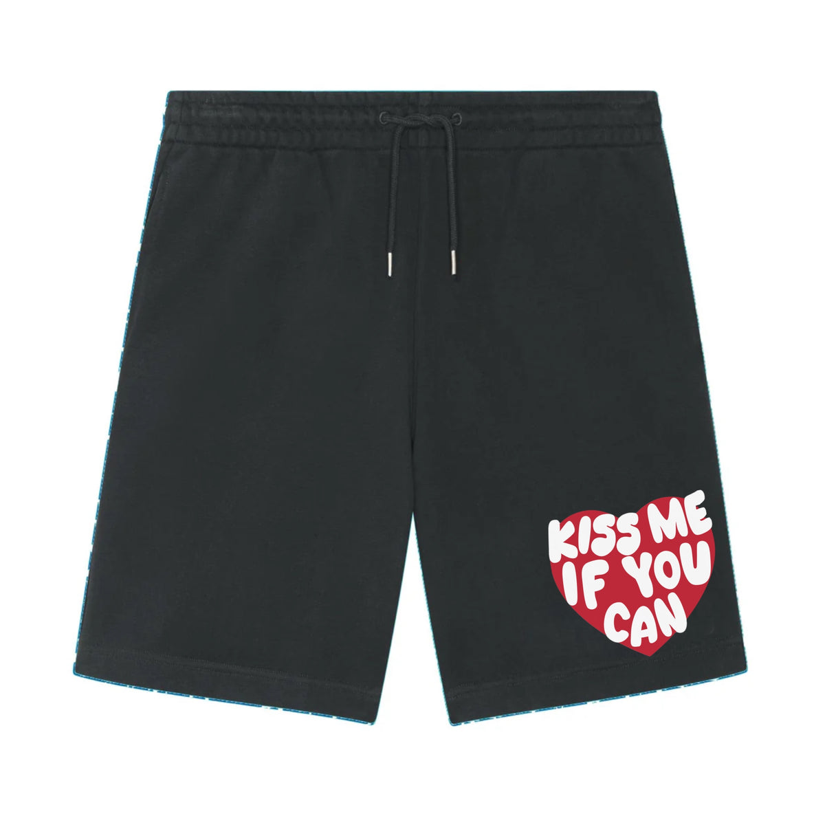 Short Kiss Me If You Can noir ATNT PARIS, vue de face.