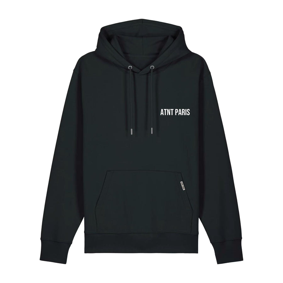 Sweat Capuche oversize Noir – Essentials