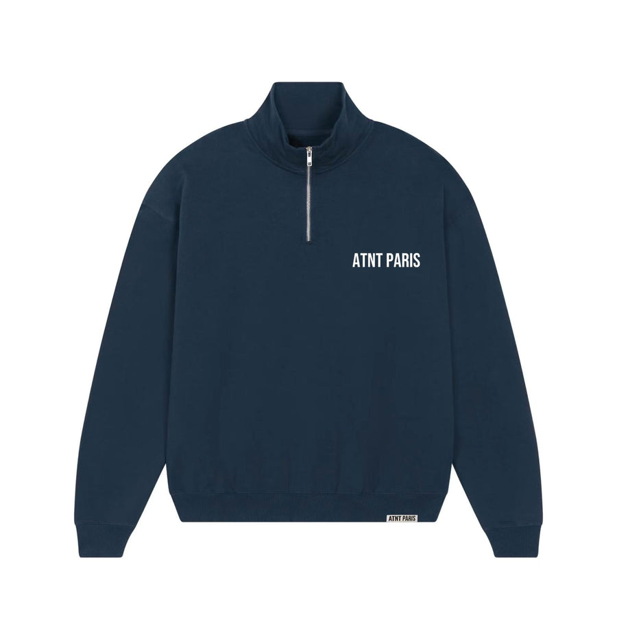 Sweat Col Trucker Navy – Essentials
