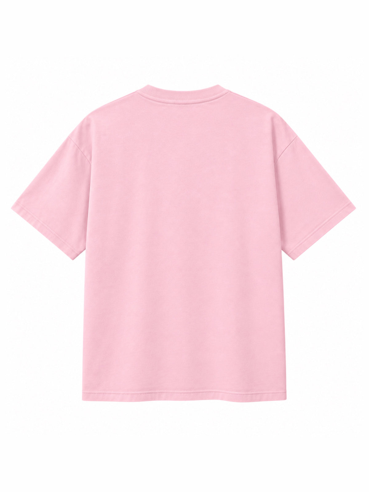 T-shirt rose Jeunesse Dorée Perdue ATNT PARIS, vue de dos.