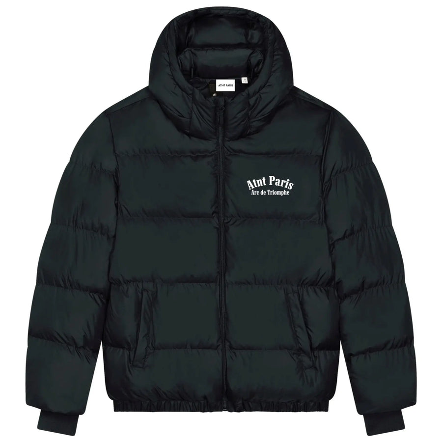 Veste Doudoune Noir Puffer Oversize - Arc de Triomphe