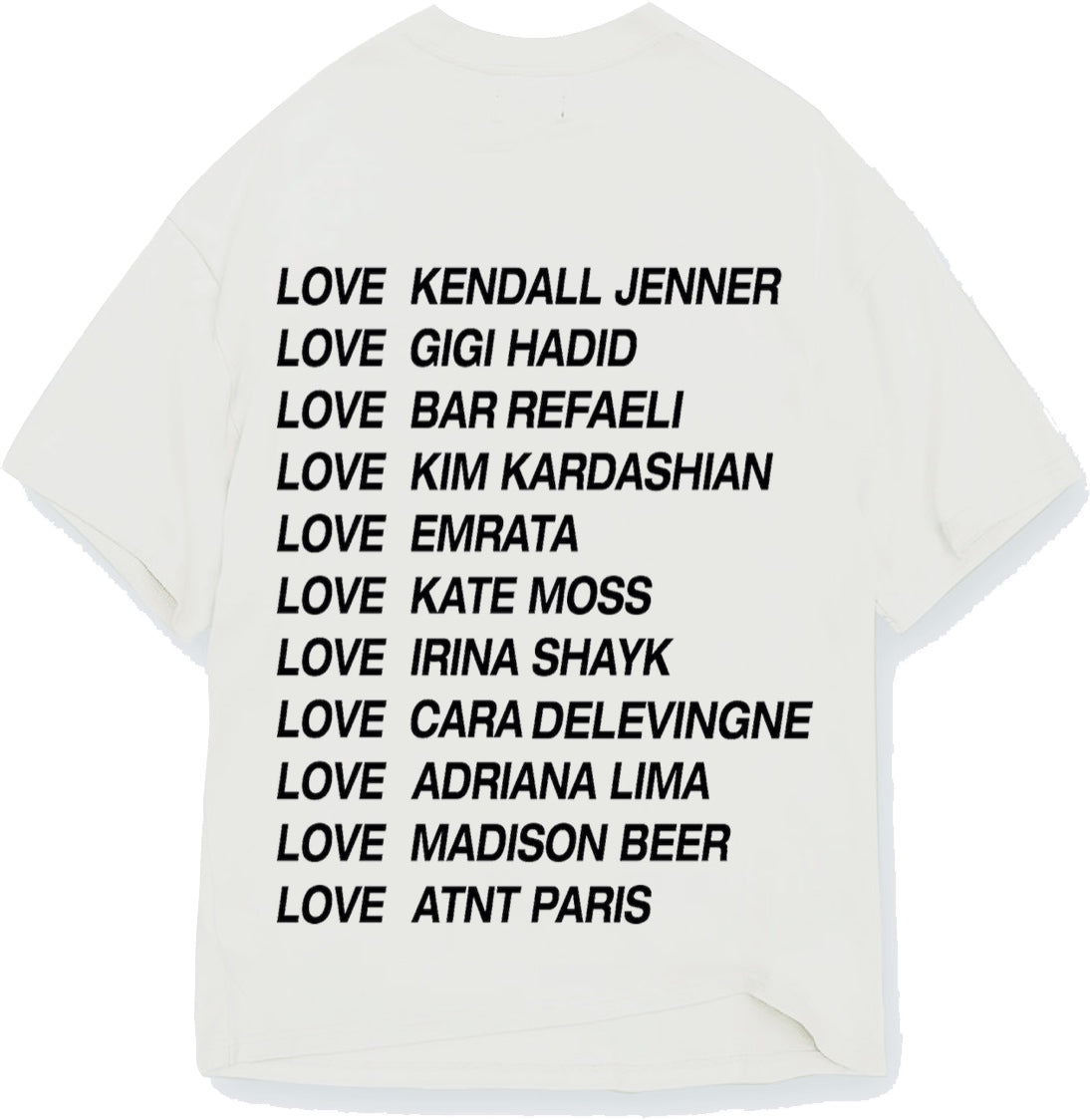OVERSIZED LOVE T-SHIRT