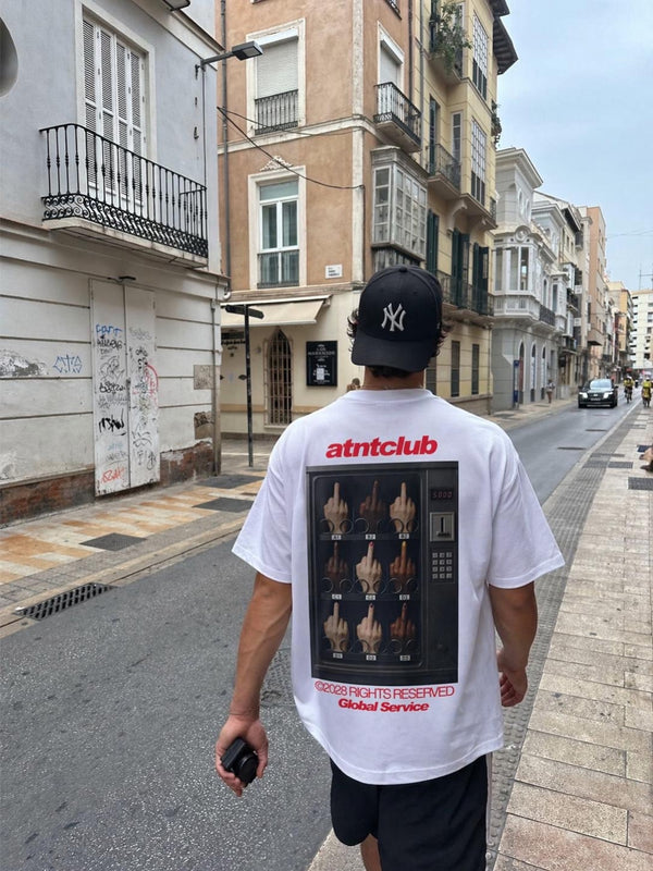 T-Shirt Blanc Global Service