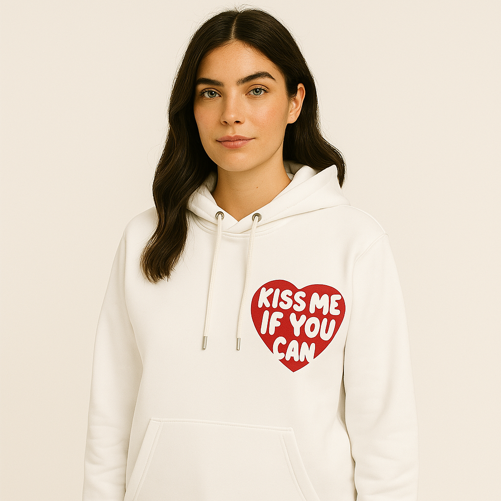 Sweat capuche - Kiss me if you can