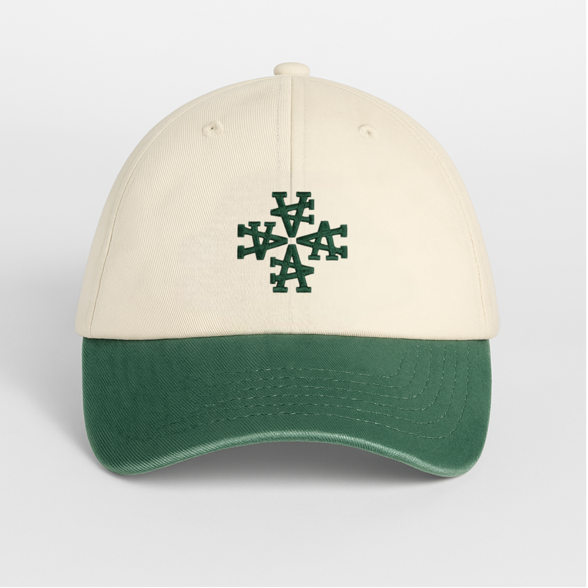 Casquette Vintage Logo A -Blanc/Vert