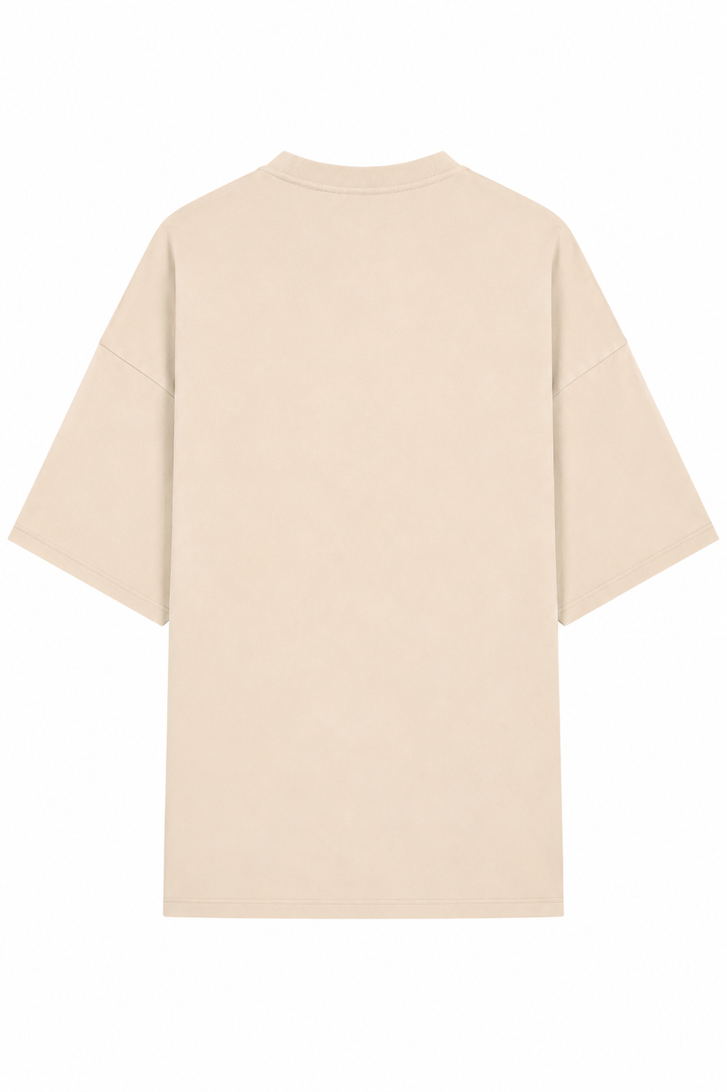 Tee shirt oversize ample support your dream blanc