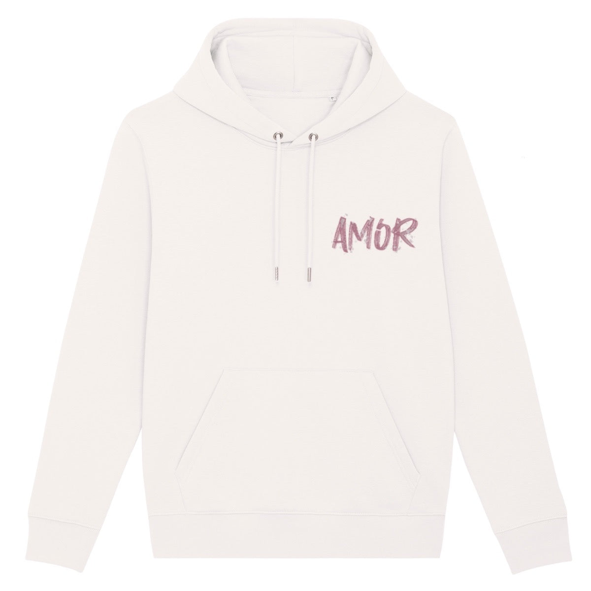 Sweat Capuche Blanc 'Amor'