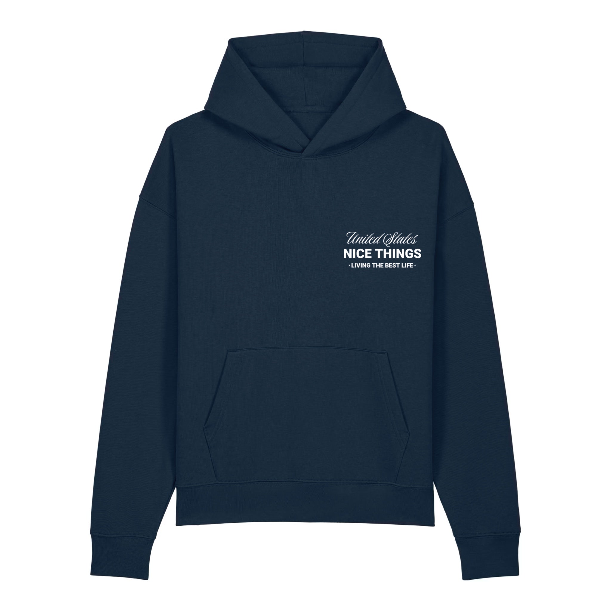 Sweat capuche oversize Navy Nyc Heritage