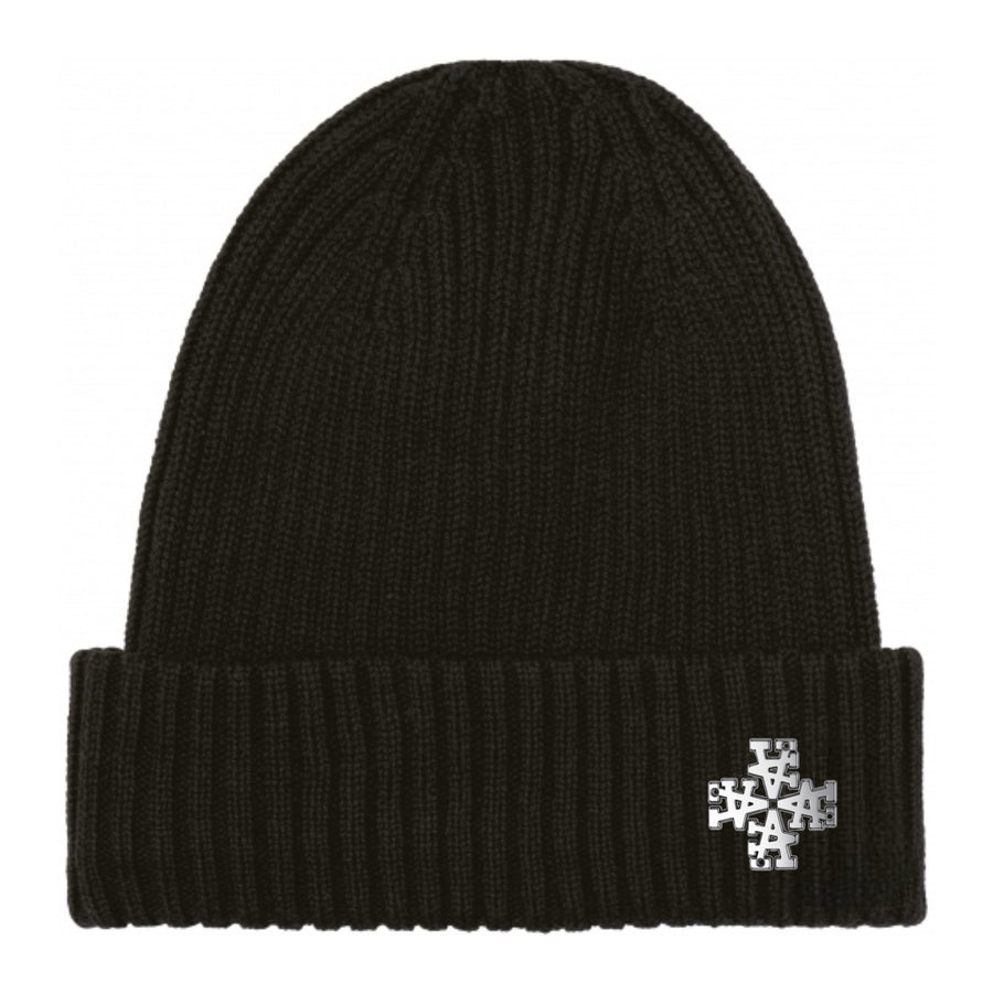 Bonnet Signature Noir Unisexe Écoresponsable