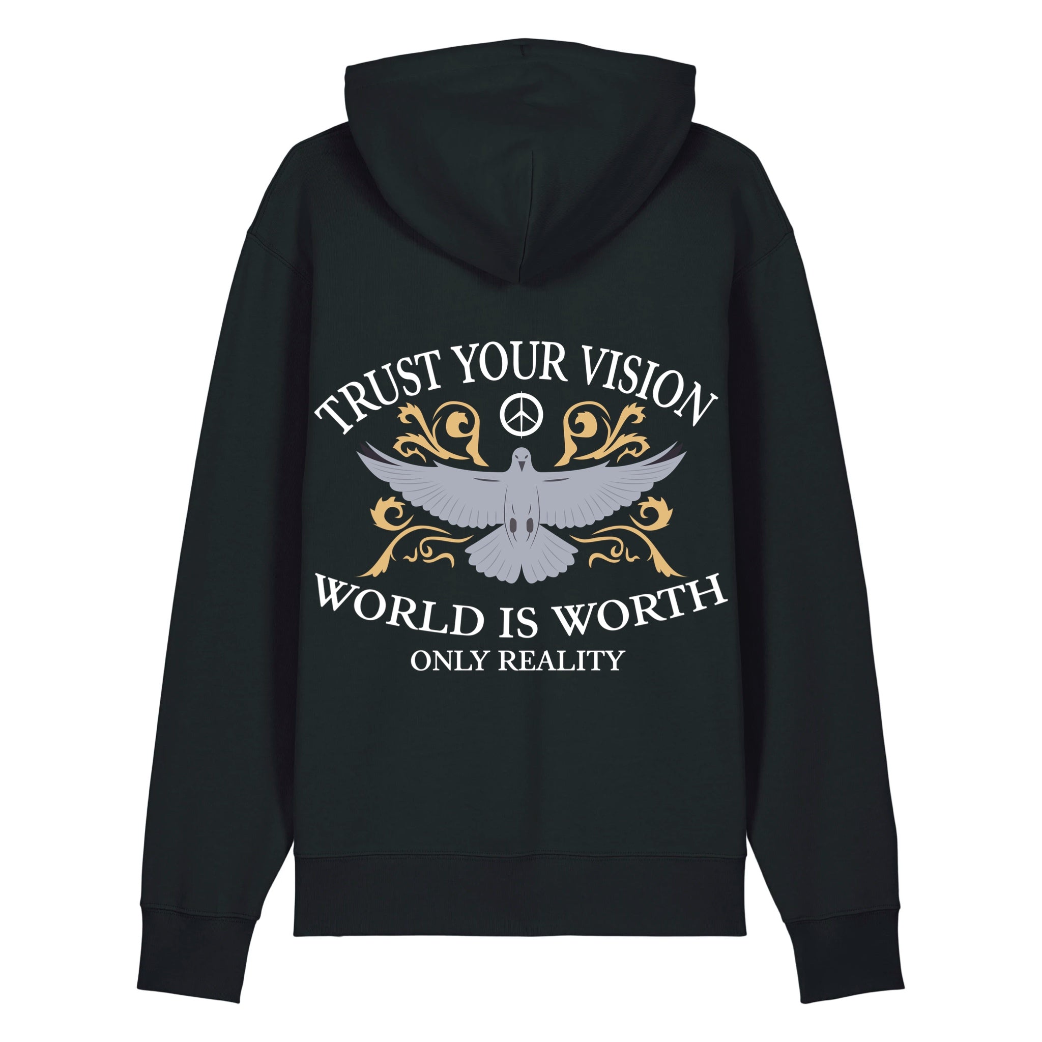 sweat capuche Noir Trust the Vision Atnt Paris Nouvelle Collection 2025