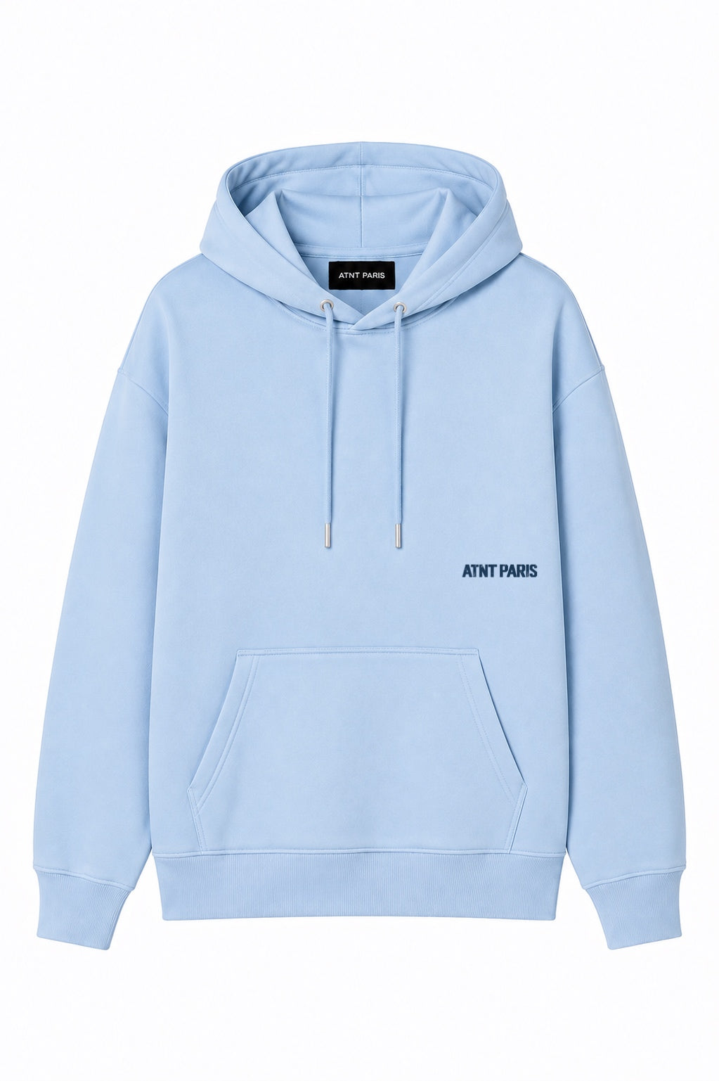 Sweat à Capuche Already Famous Light Blue — ATNT Paris
