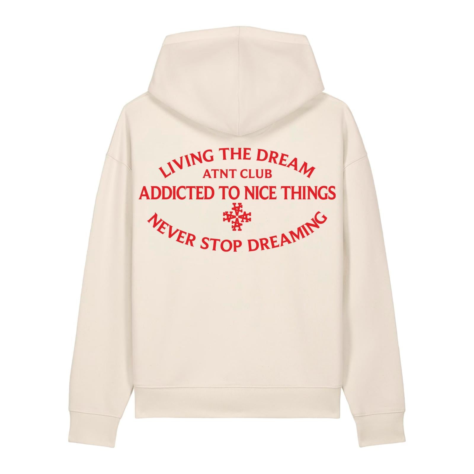 Sweat oversize Off white Never Stop Dreaming