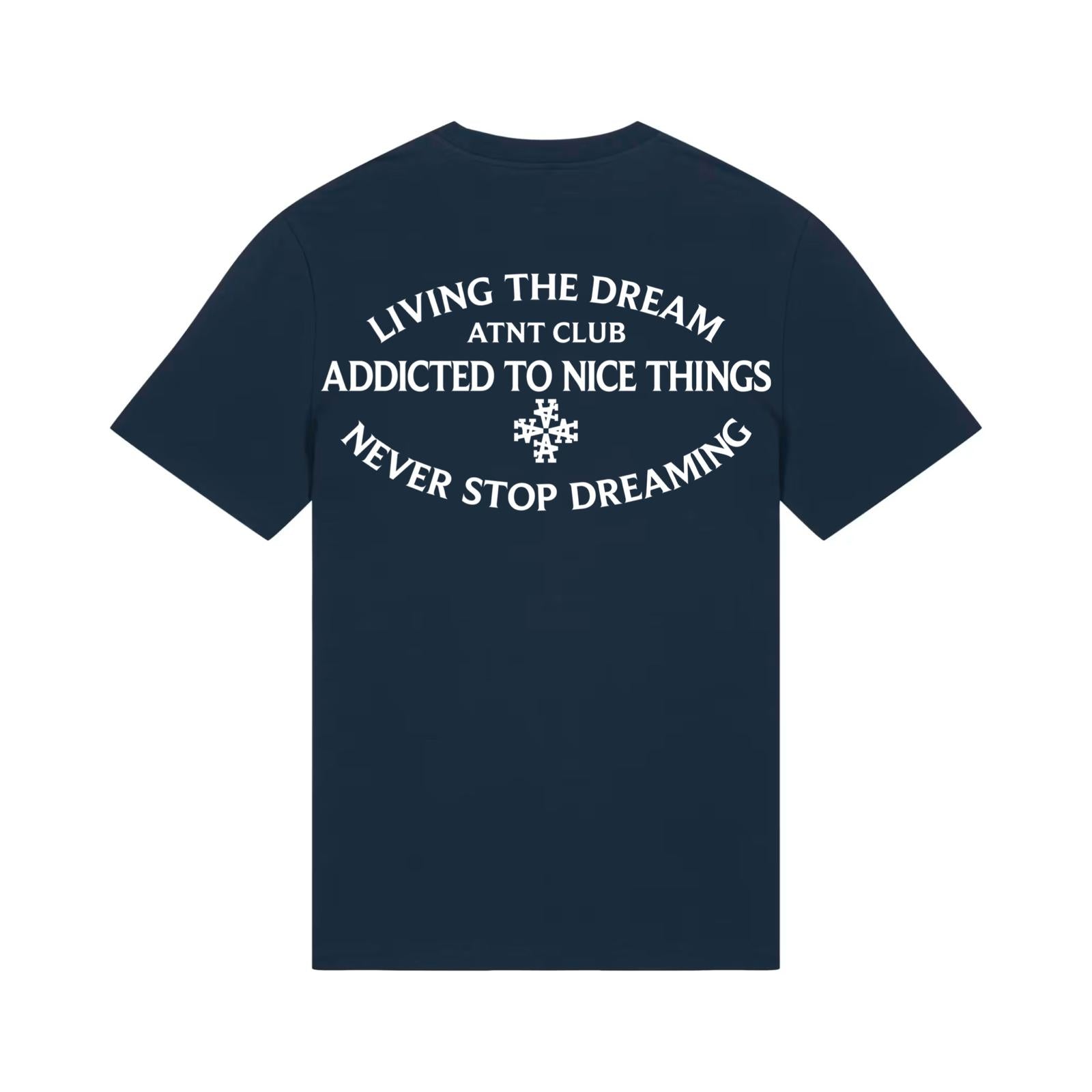 T-Shirt Classique  Navy –  Never Stop Dreaming