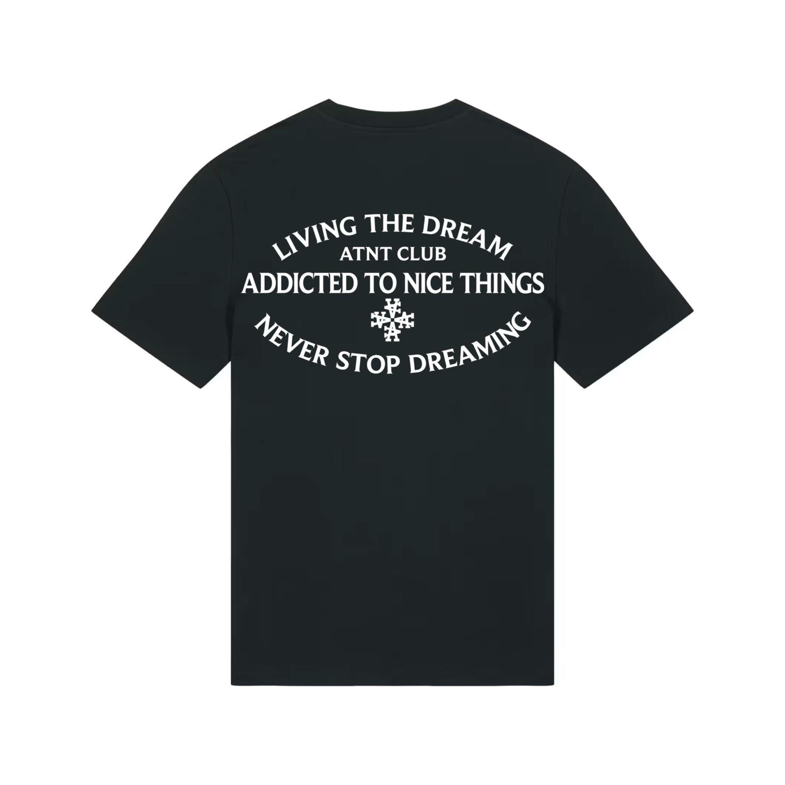 T-Shirt Classique  Noir –  Never Stop Dreaming