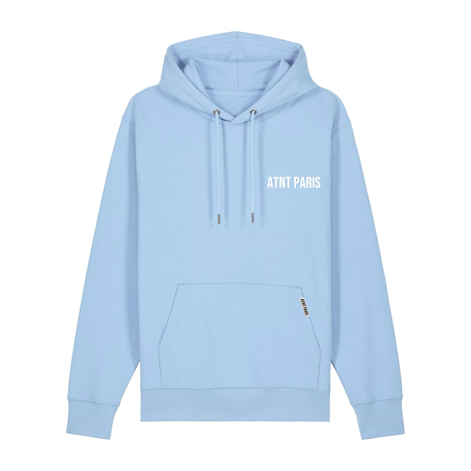 Sweat Capuche Light Blue –  Essentials