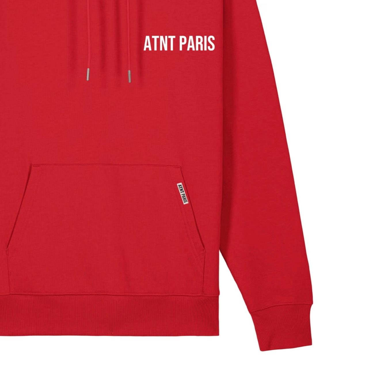 Sweat Capuche Rouge  –  Essentials