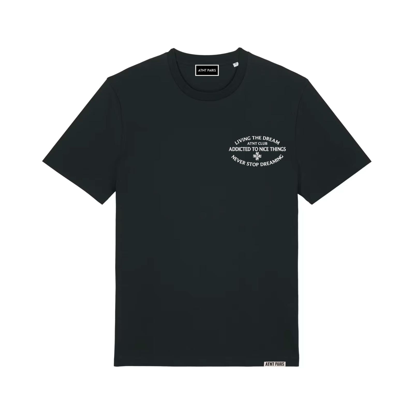 T-Shirt Classique  Noir –  Never Stop Dreaming