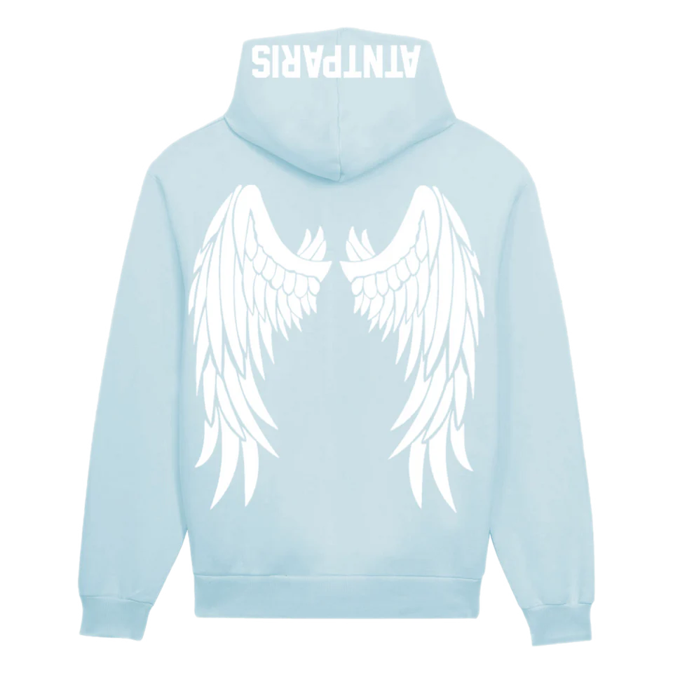 sweat capuche bleu ciel Dark Angel atnt paris