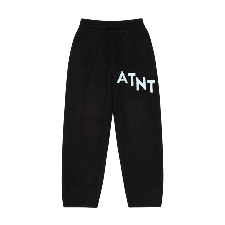 Jogging Oversize Noir Effet Cachemire