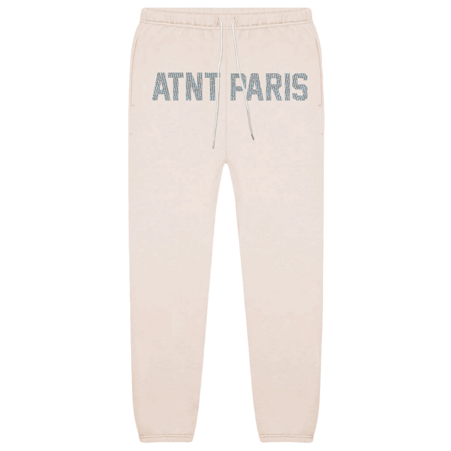 Rhinestone - Bas Jogging Coton Blanc
