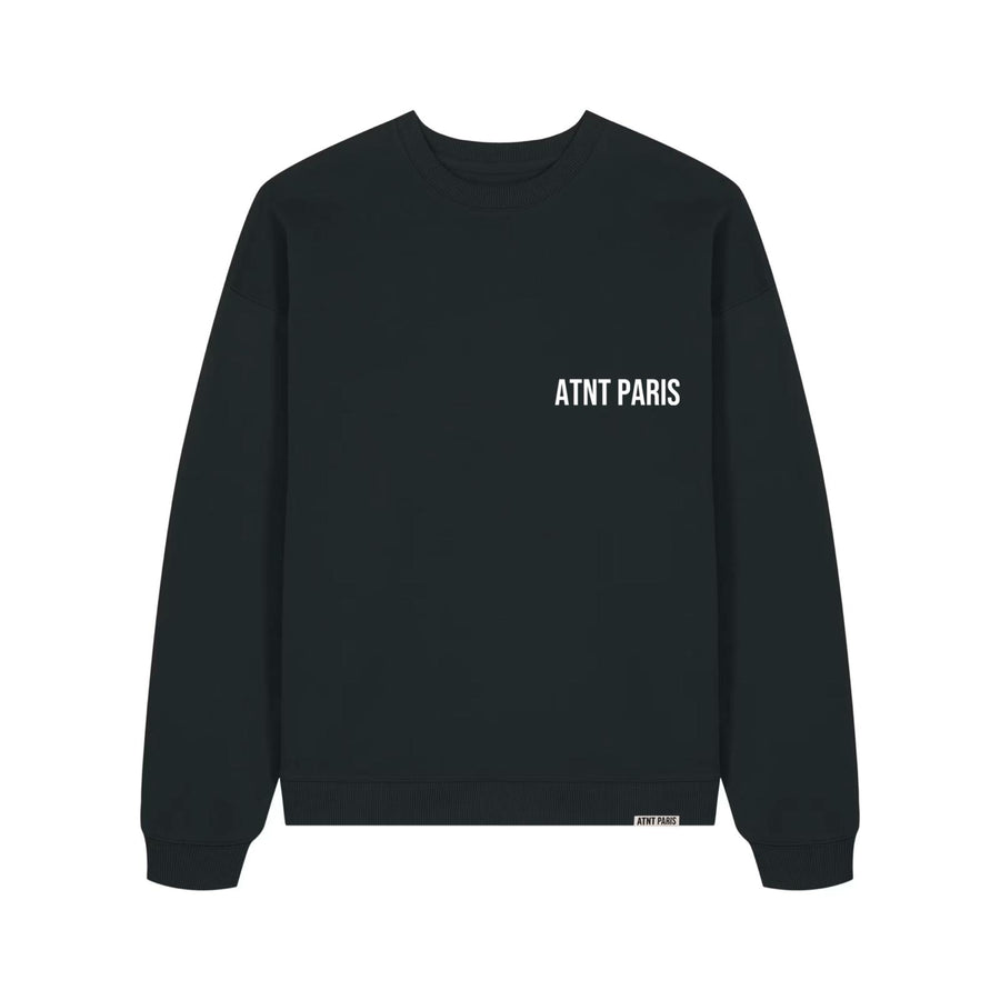 Sweat Col rond Noir –  Essentials