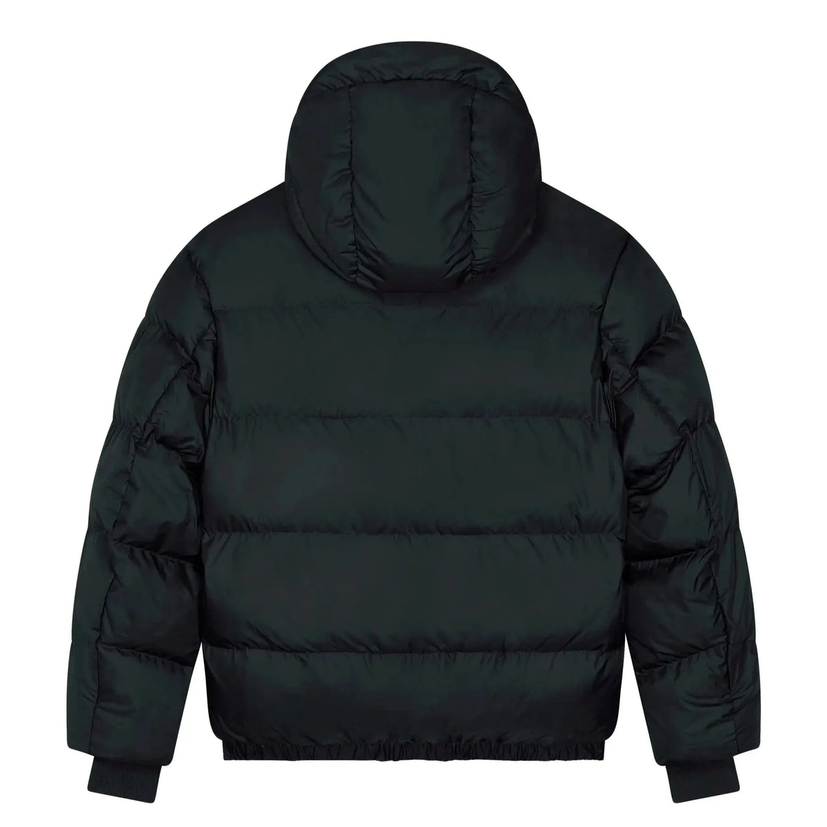 Veste doudoune noir puffer oversize Arc de Triomphe ATNT PARIS, vue de dos.