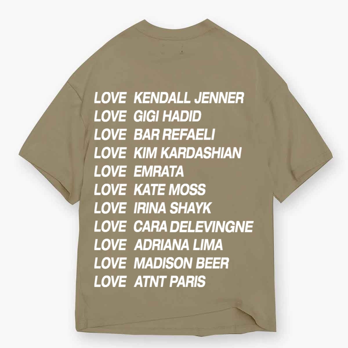 OVERSIZED LOVE T-SHIRT