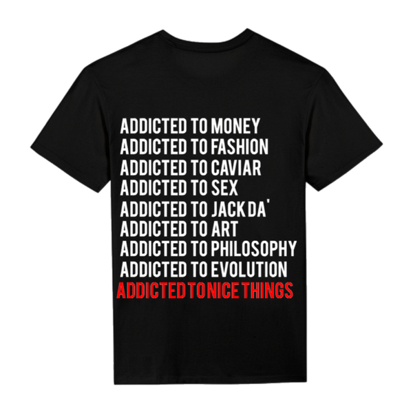 Tee shirt Unisexe Noir Addicted