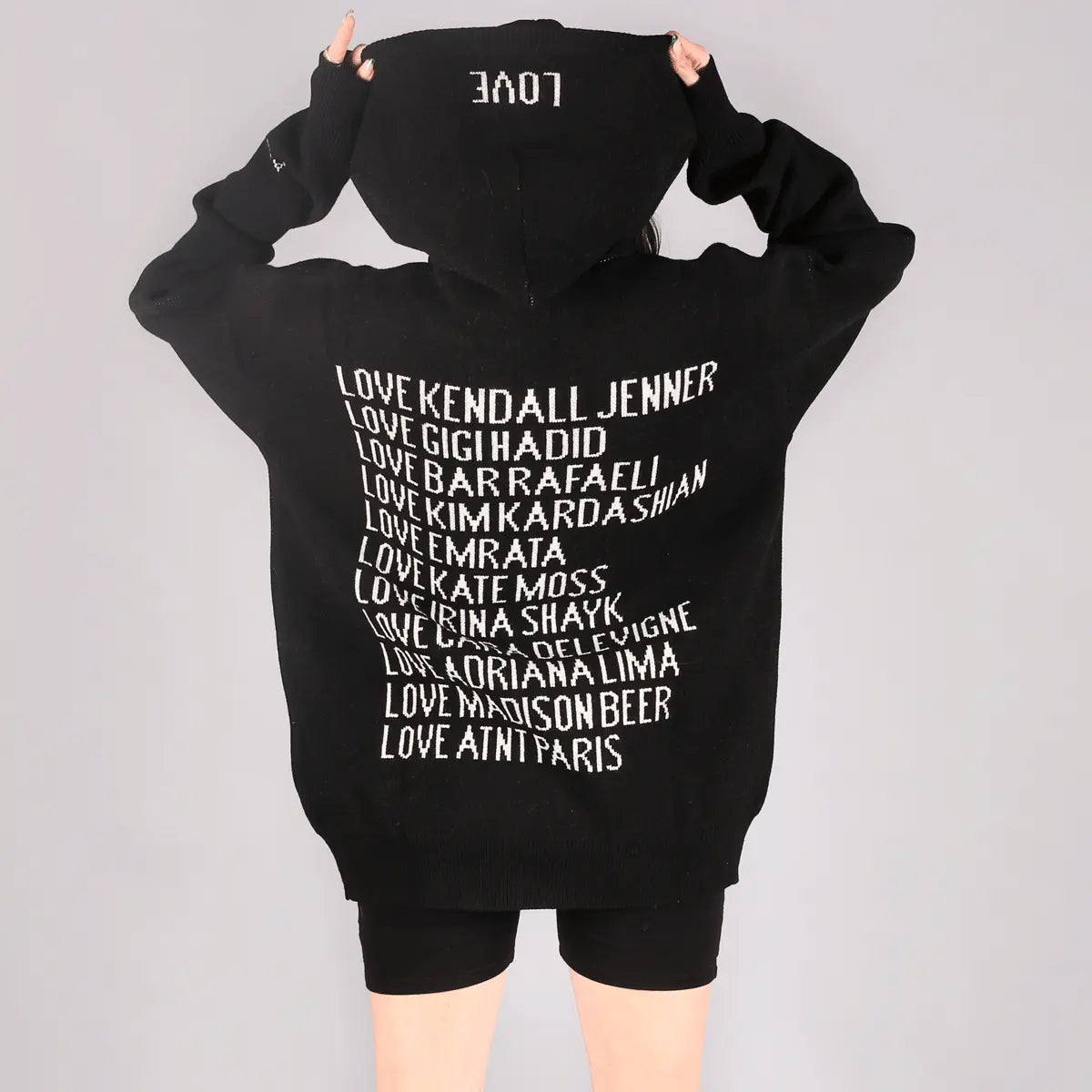 PULL NOIR LOVE ASPECT CACHEMIRE